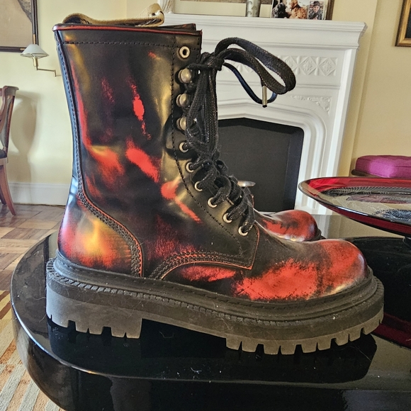 Camper Lab Eki Combat Boots - Picture 5 of 5